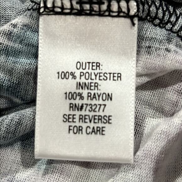 Sleeveless Top Flowing Simply Vera Sz S Purple Blue Gray flattering fit - Picture 10 of 14